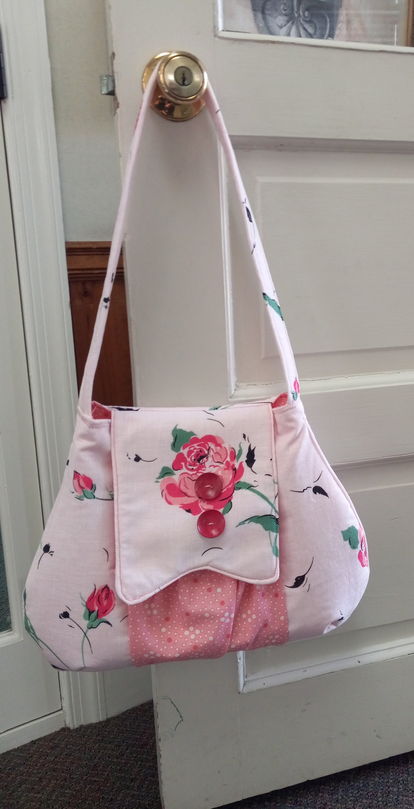 SHOULDER Bag, Pink and coral