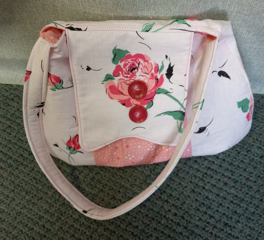 SHOULDER Bag, Pink and coral