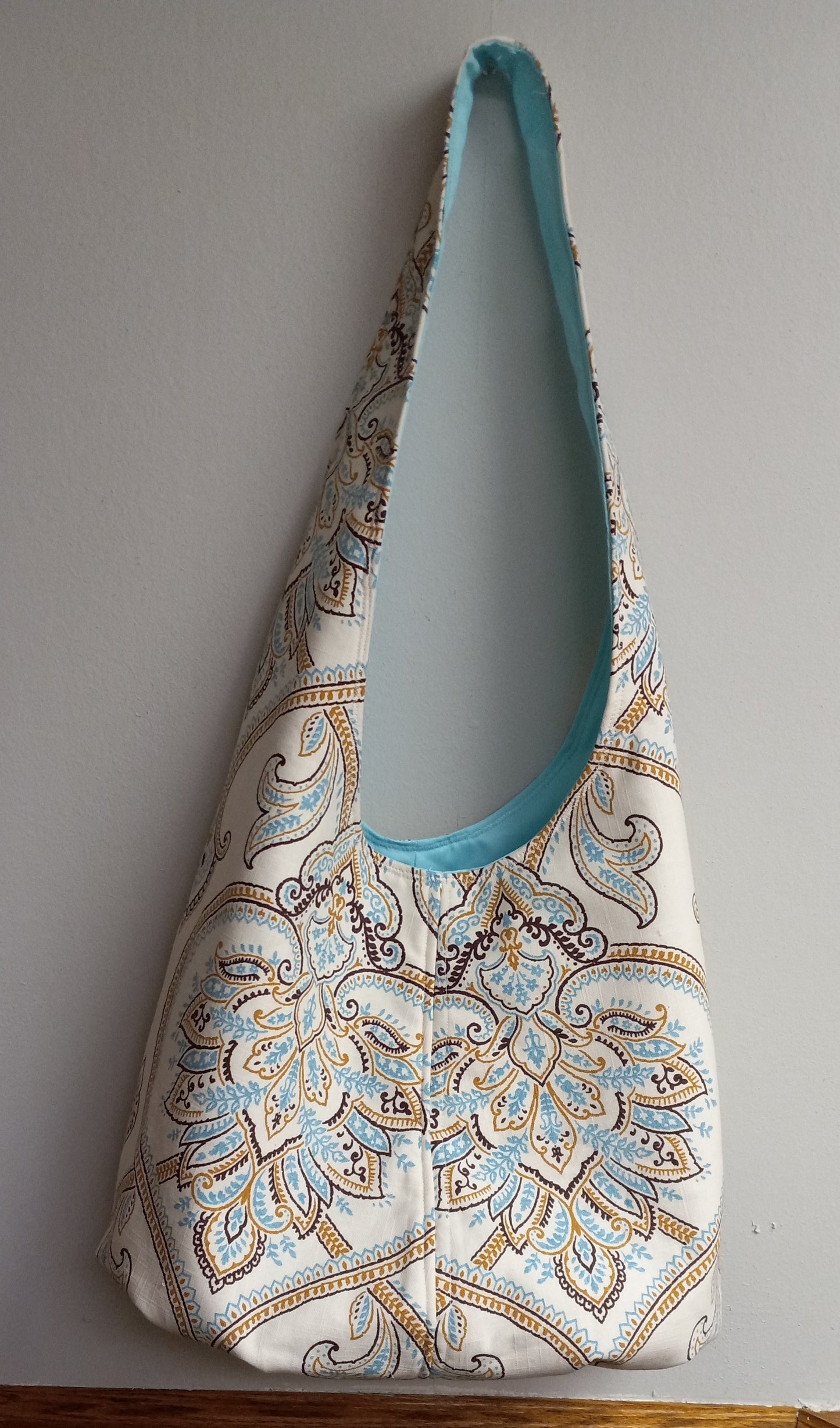 Hobo Bag, Paisley Print