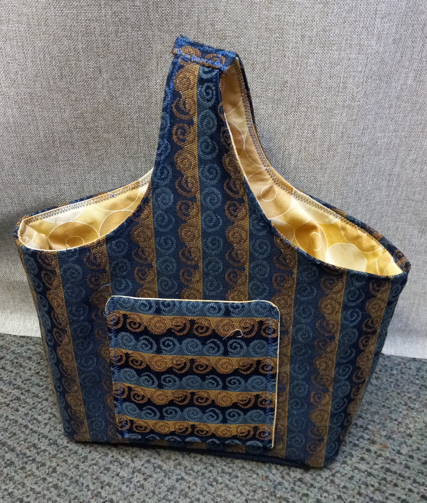 ONE HANDLE Basket Tote Bag